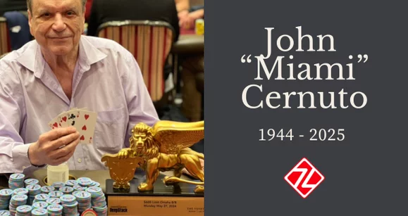 Falleció a los 81 años John “Miami” Cernuto, una verdadera leyenda del poker