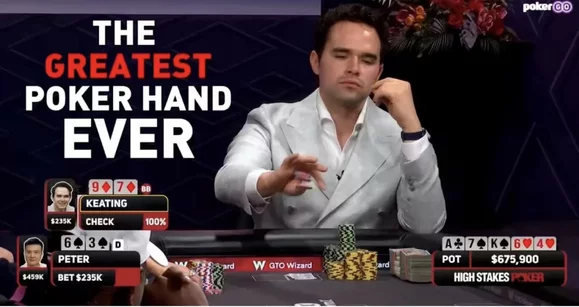 En High Stakes Poker se jugó la mejor mano de todos los tiempos... o la peor