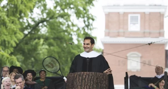 "Aprende a perder": El discurso de Roger Federer ante los graduados de Dartmouth College