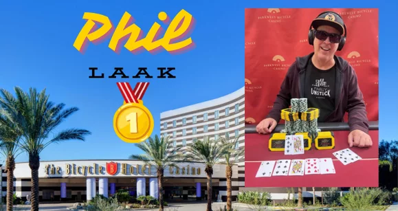 Phil Laak volvió a ganar un torneo luego de 14 años y obtuvo su mayor cobro