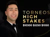 ValentjNN: Desafiando a los mejores jugadores de torneos High Stakes